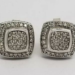 DAVID YURMAN Pave Diamond Albion Earrings
